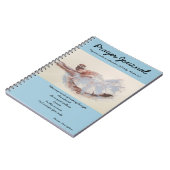 祈りの言葉ジャーナル（バレリナ付） ノートブック (左側)