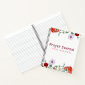 祈りの言葉ジャーナルfor Women - Spiral Bound ノートブック (内部)