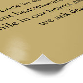 祈りの言葉トゥサンセシリア ポスター (コーナー)