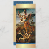 祈りの言葉トゥサンミャエルザアーチャンゲル (正面/裏面)