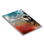 祈りの言葉トゥサンミャエルザアーチャンゲル ノートブック (右側)