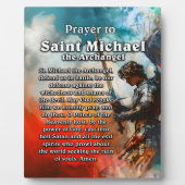 祈りの言葉トゥサンミャエルザアーチャンゲル フォトプラーク (正面)