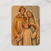 祈りの言葉トゥザホーリーファミリー祈りの言葉カード 名刺 (正面)