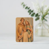 祈りの言葉トゥザホーリーファミリー祈りの言葉カード 名刺 (スタンド正面)