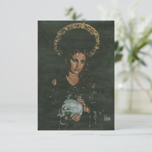 祈りの言葉トゥセントメアリーマグダレン祈りの言葉カード サンキューカード (スタンド正面)