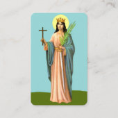 祈りの言葉トサンバーバラ祈りの言葉カード 名刺 (正面)