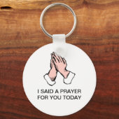 祈りの言葉ハンズキーチェーン キーホルダー (正面)