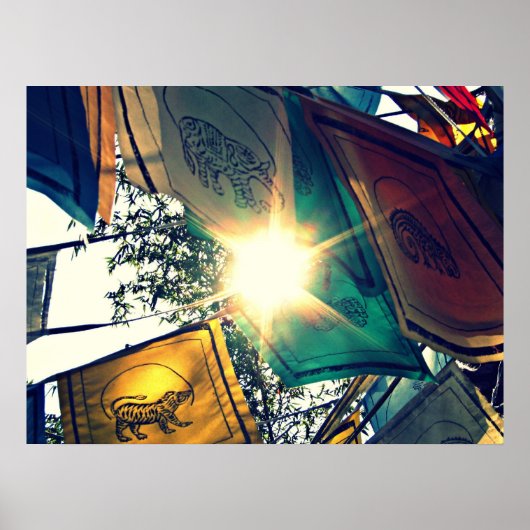 祈りの言葉フラグ ポスター (正面)