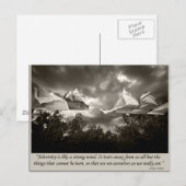 祈りの言葉フラグ ポストカード (正面/裏面)