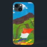 祈りの言葉フラグII iPhone 13ケース<br><div class="desc">ホームデコレーション</div>