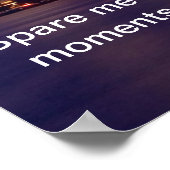 祈りの言葉ブルーサンディエゴポスター ポスター (角)