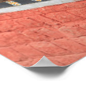 祈りの言葉ホイールの中央の広場Thimphu ポスター (角)