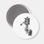 祈りの言葉ホイール（チベット） マグネット (正面/裏面)