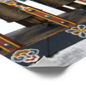 祈りの言葉ホイール（小さな公共の広場） ポスター (角)