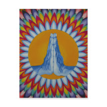 祈りの言葉マウンテンポストカード