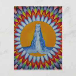 祈りの言葉マウンテンポストカード ポストカード