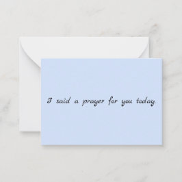 祈りの言葉メモカード ノートカード