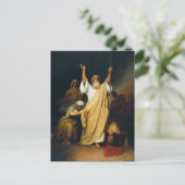 祈りの言葉モーセの後の紅海 ポストカード (スタンド正面)