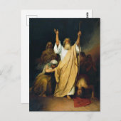 祈りの言葉モーセの後の紅海 ポストカード (正面/裏面)