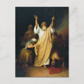 祈りの言葉モーセの後の紅海 ポストカード (正面)