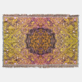 祈りの言葉ラグ スローブランケット (正面)