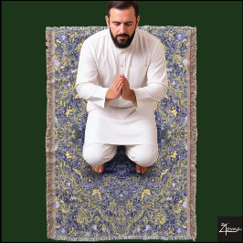 祈りの言葉ラグ スローブランケット