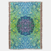 祈りの言葉ラグ スローブランケット (正面縦)