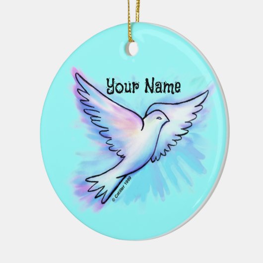 祈りの言葉ワークズドヴクリスチャンオーナメント セラミックオーナメント (左)