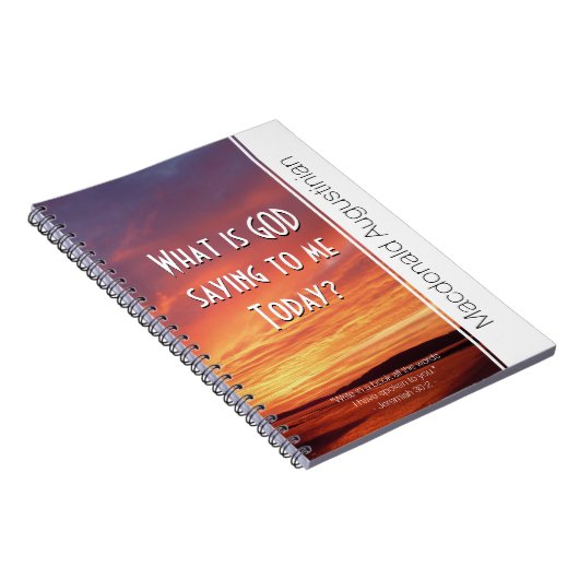 祈りの言葉今日は何のことわざだ?信仰の ノートブック (右側)