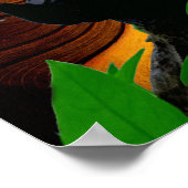 祈りの言葉仏陀の瞑想ポスター ポスター (角)