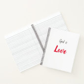 祈りの言葉仕訳帳 ノートブック (内部)