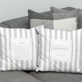 祈りの言葉信仰ギフト詩篇147:3形容姿グレイ クッション