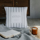 祈りの言葉信仰ギフト詩篇147:3形容姿グレイ クッション