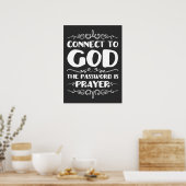 祈りの言葉力 ポスター (キッチン)