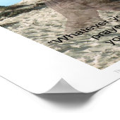 祈りの言葉力 ポスター (角)