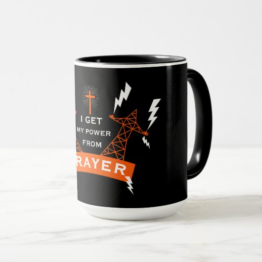 祈りの言葉力 マグカップ (正面右)