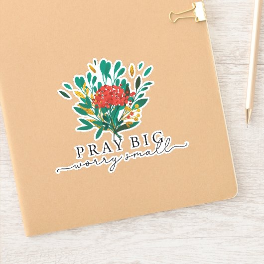 祈りの言葉引用文キリスト教聖書聖句シール シール (ノートブック)