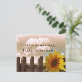 祈りの言葉引用文 ポストカード (スタンド正面)