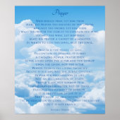 祈りの言葉感動的詩 ポスター (正面)