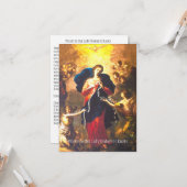 祈りの言葉我々のレディウンダーノット賛美ヴァージンメアリー カード (正面/裏面インサイチュ)