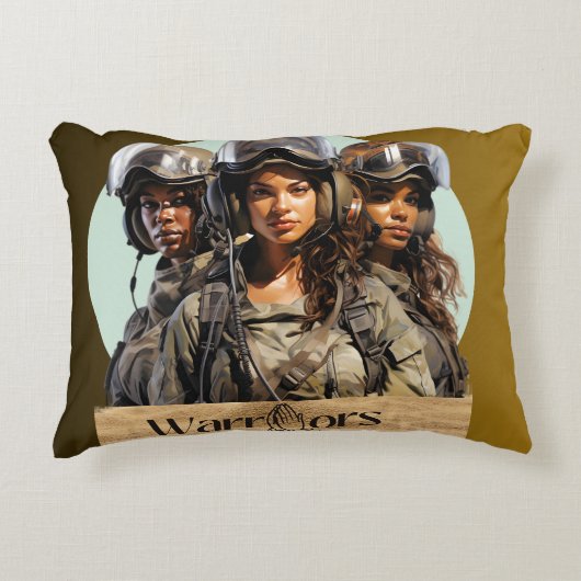 祈りの言葉戦士アクセント枕 アクセントクッション (正面)