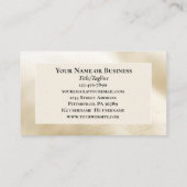 祈りの言葉戦士オープンバイブルクリスチャンクロス 名刺 (裏面)