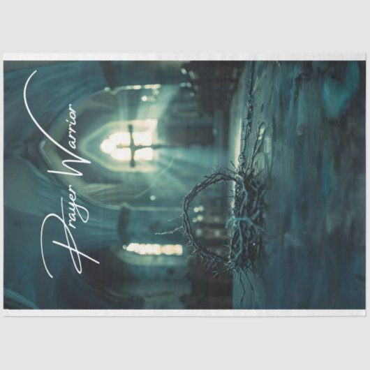 祈りの言葉戦士クロスクラウンデクページ 薄葉紙 (正面)