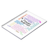 祈りの言葉戦士ジャーナル ノートブック (左側)