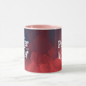 祈りの言葉戦士感動的クリスチャン引用文 マグカップ (中央)