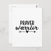 祈りの言葉戦士 ポストカード (正面/裏面)