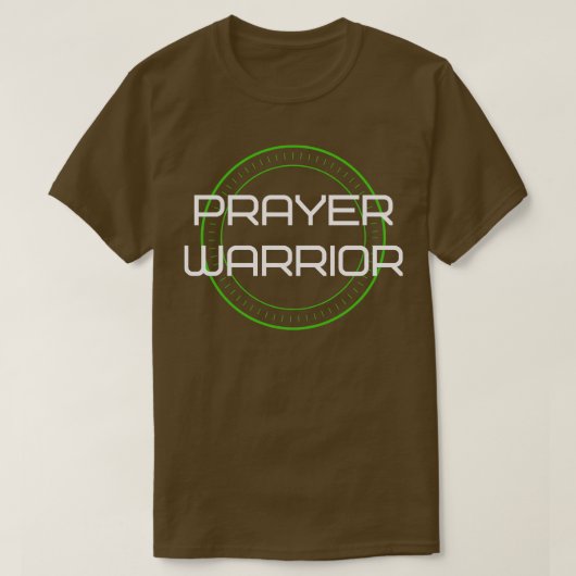 祈りの言葉戦士 Tシャツ (デザイン正面)