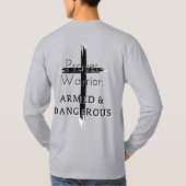 祈りの言葉戦士 Tシャツ (裏面)