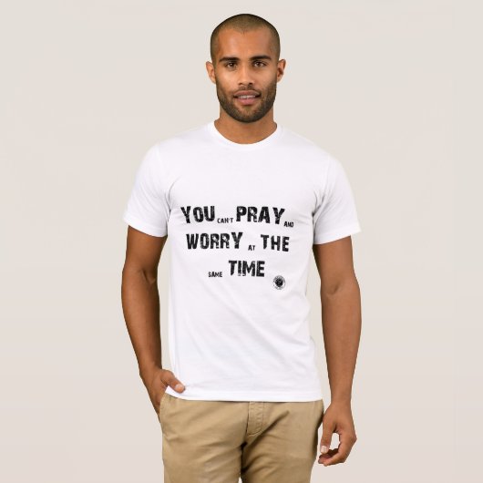 祈りの言葉戦士 Tシャツ (正面フル)