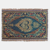 祈りの言葉敷物投げ毛布 スローブランケット (正面)